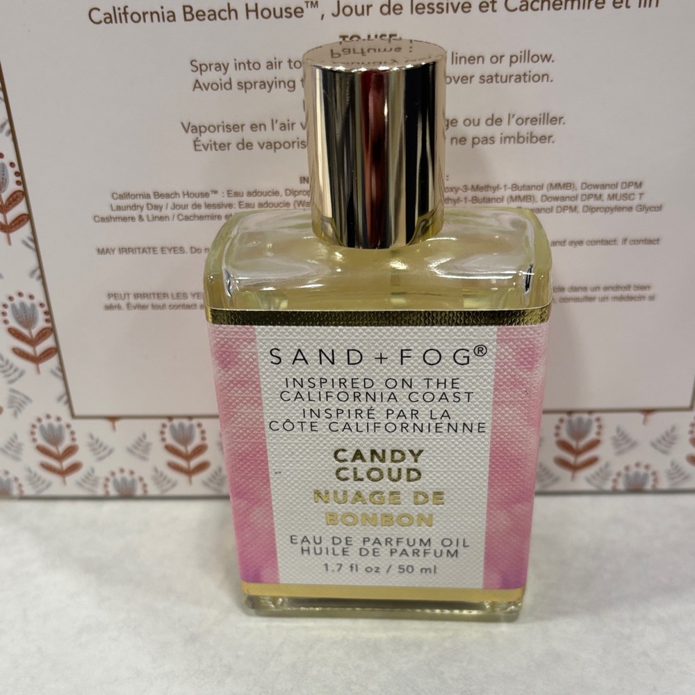 SAND + FOG Candy Cloud Eau de Parfum Oil - Pink & Gold